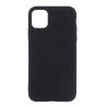 Double-sided Matte TPU House Cover  pour iPhone 11 Pro Max 6.5 inch - Black