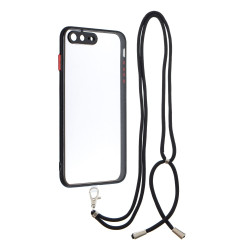 Cover with Adjustable Lanyard  pour iPhone 7 Plus 5.5 inch / 8 Plus 5.5 inch - Black