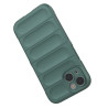 Rugged Back Soft TPU House  pour iPhone 14 Plus 6.7 inch Shock Absorption Mobile Phone Cover - Green