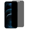 pour iPhone 12 Pro/12 0.3mm Arc Edge Anti-spy Tempered Glass Screen Film