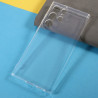 Shock Absorption 2.0mm Thick TPU Transparent Anti-Watermark Protective Phone House  pour Samsung Galaxy S22 Ultra