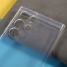 Shock Absorption 2.0mm Thick TPU Transparent Anti-Watermark Protective Phone House  pour Samsung Galaxy S22 Ultra