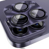 pour iPhone 14 Pro 6.1 inch / 14 Pro Max 6.7 inch Camera Lens Aluminum Alloy +  - Purple