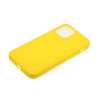 iPhone 14 6.1 inch Candy Color Shockproof TPU Phone House Mobile Phone Protective Back Cover - Yellow