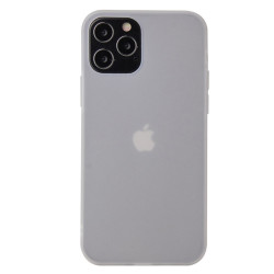 iPhone 14 Pro 6.1 inch Flexible TPU Phone Cover Matte Anti-drop Anti-scratch Back House - Transparent White