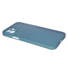 Precise Hole Opening Ultra-thin and Slim Hard PC House  pour iPhone 12 mini - Blue