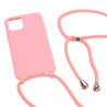 Flexible TPU Cover with Multi-function Strap  pour iPhone 11 Pro Max 6.5 inch - Pink