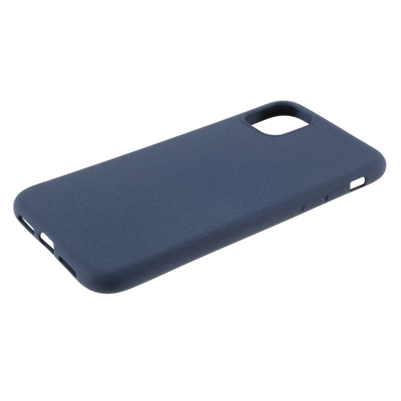 Double-sided Matte TPU House Cover  pour iPhone 11 Pro Max 6.5 inch - Dark Blue