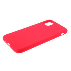 Double-sided Matte TPU House Cover  pour iPhone 11 Pro Max 6.5 inch - Red