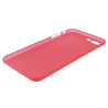 pour iPhone 8 Plus / 7 Plus Ultrathin 0.3mm Matte PC Hard House Accessory - Red