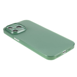 Shock-Proof Anti-Drop Super Thin Hard PC Phone Cover House  pour iPhone 13 Pro 6.1 inch - Green