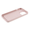 Solid Silicone House  pour iPhone 13 Pro Max 6.7 inch Mobile Phone Back Shell Cover - Pink