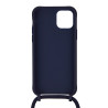 Flexible TPU Cover with Multi-function Strap  pour iPhone 11 Pro Max 6.5 inch - Dark Blue