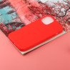 pour iPhone 14 6.1 inch Candy Color Shockproof TPU Phone House Mobile Phone Protective Back Cover - Red