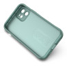 pour iPhone 12 6.1 inch Drop Protection Rugged Back Shell TPU Phone House - Dark Blue