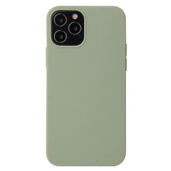 pour iPhone 14 Pro 6.1 inch Flexible TPU Phone Cover Matte Anti-drop Anti-scratch Back House - Matcha Green