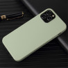 pour iPhone 14 Pro 6.1 inch Flexible TPU Phone Cover Matte Anti-drop Anti-scratch Back House - Matcha Green