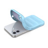 pour iPhone 12 6.1 inch Drop Protection Rugged Back Shell TPU Phone House - Baby Blue