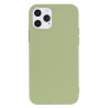 Pure Colour Matte Soft TPU Cover Phone House  pour iPhone 12 Pro / iPhone 12 - Green