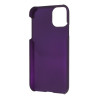 Rubberized Plastic Hard Cell Phone House Cover  pour iPhone 11 Pro 5.8 inch (2019) - Purple