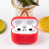 pour AirPods 3 Solid Color Bluetooth Earphone Silicone Protective House Cover - Lavender Grey