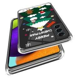 pour Samsung Galaxy S22  Christmas House Anti-drop Protective Xmas Phone Cover - Christmas Tree