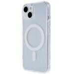 For iPhone 15 Plus Clear Magnetic Phone Case Compatible with MagSafe Acrylic + TPU Drop-proof Cover