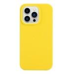 Coque TPU mat pour iPhone 15 Pro Max - Jaune