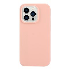 For iPhone 15 Pro Max Matte TPU Phone Back Cover Anti-fingerprint Mobile Phone Protective Case - Light Pink