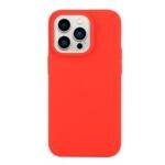 For iPhone 15 Pro Matte Soft TPU Phone Case Ultra Slim Anti-fingerprint Mobile Phone Back Cover - Red