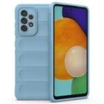 For Samsung Galaxy A52 4G/5G/A52s 5G Non-Slip Soft TPU Phone Case Drop-Proof Cell Phone Protective Cover - Baby Blue