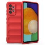 For Samsung Galaxy A52 4G/5G/A52s 5G Non-Slip Soft TPU Phone Case Drop-Proof Cell Phone Protective Cover - Red