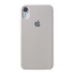 Coque silicone pour iPhone XR 6,1 pouces - Beige