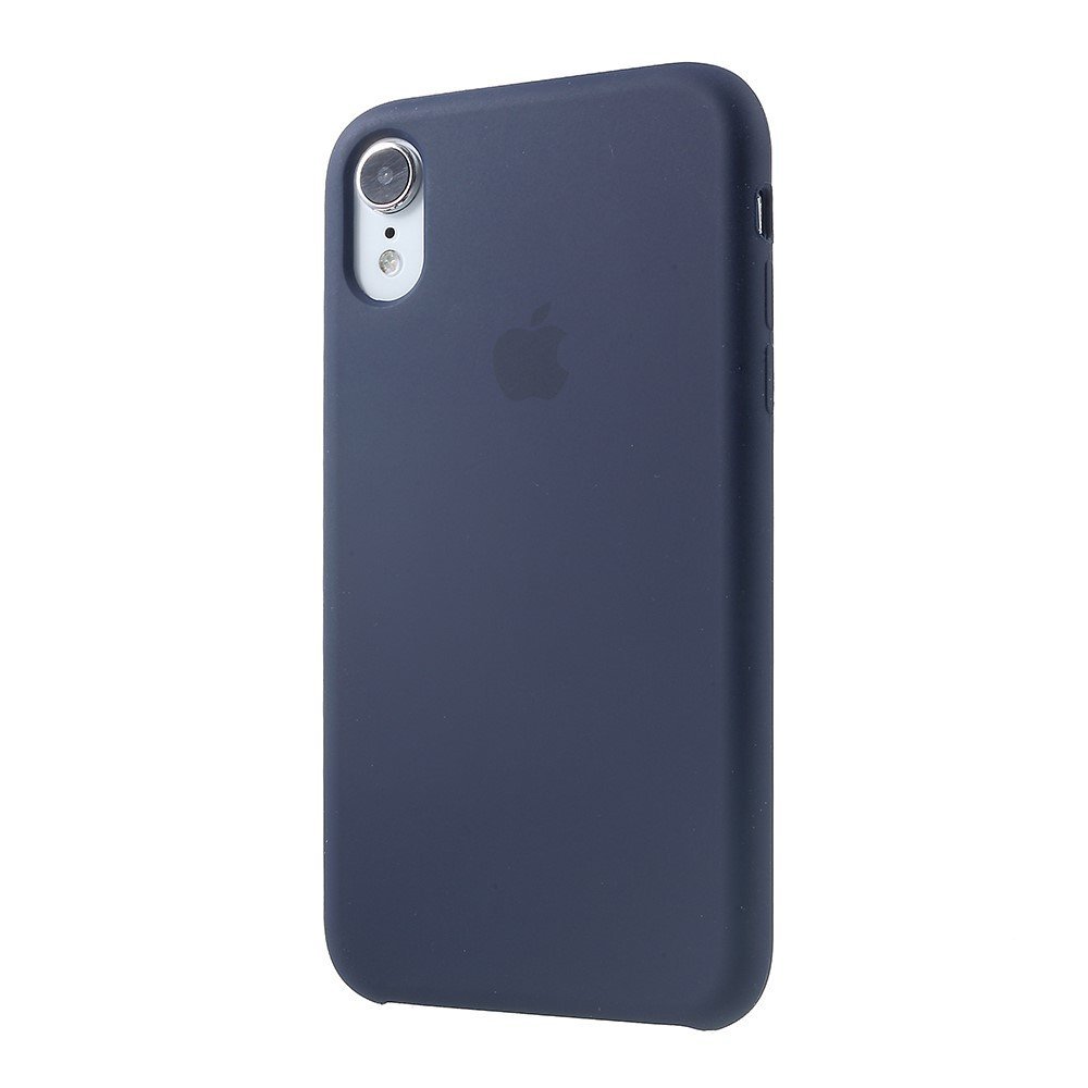 Coque silicone pour iPhone XR 6,1 pouces - Bleu Foncé – Image 3