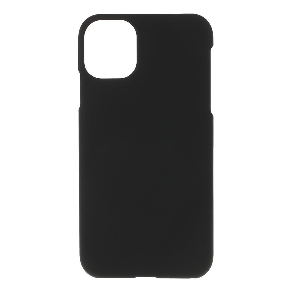 Rubberized Plastic Hard Cell Phone Case Cover for iPhone 11 Pro 5.8 inch (2019) - Black