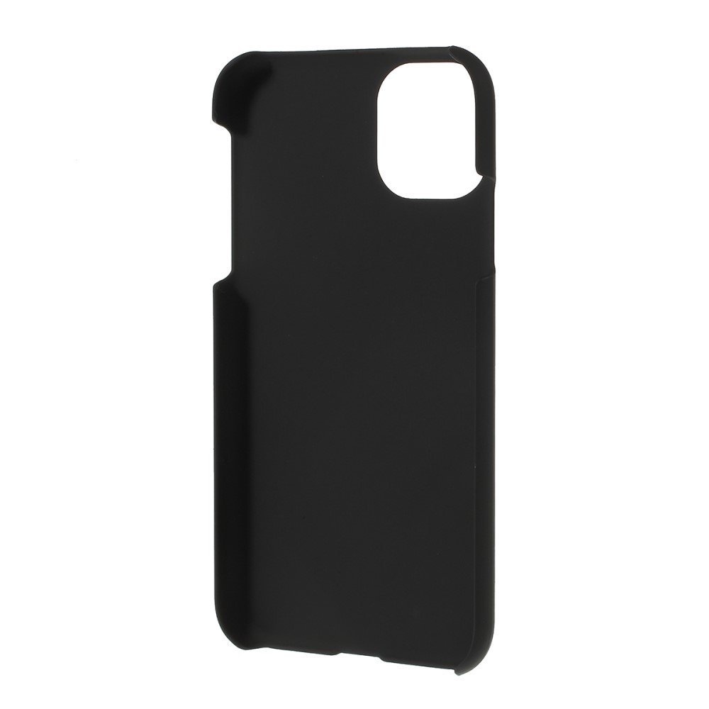Rubberized Plastic Hard Cell Phone Case Cover for iPhone 11 Pro 5.8 inch (2019) - Black – Image 3
