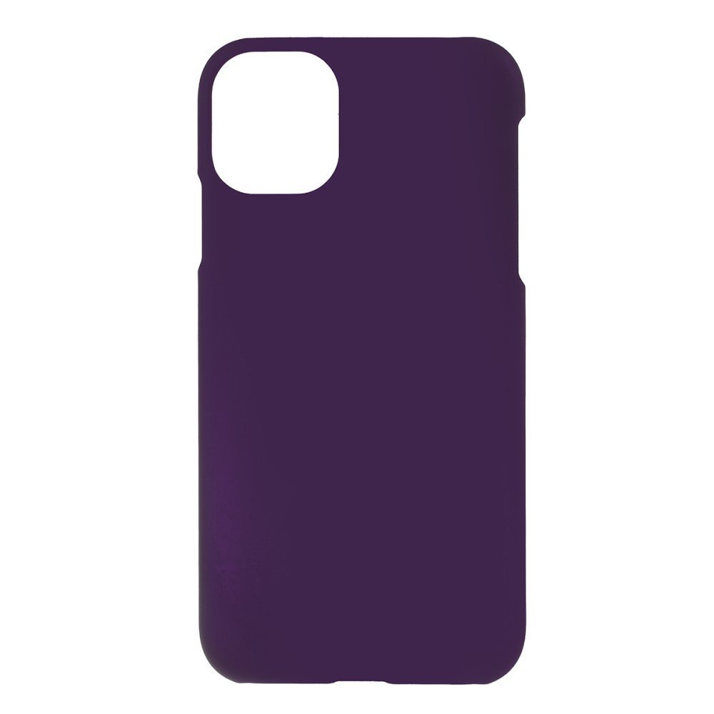Rubberized Plastic Hard Cell Phone Case Cover for iPhone 11 Pro 5.8 inch (2019) - Purple