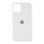 Coque silicone pour iPhone 11 6,1 pouces (2019) - Blanc