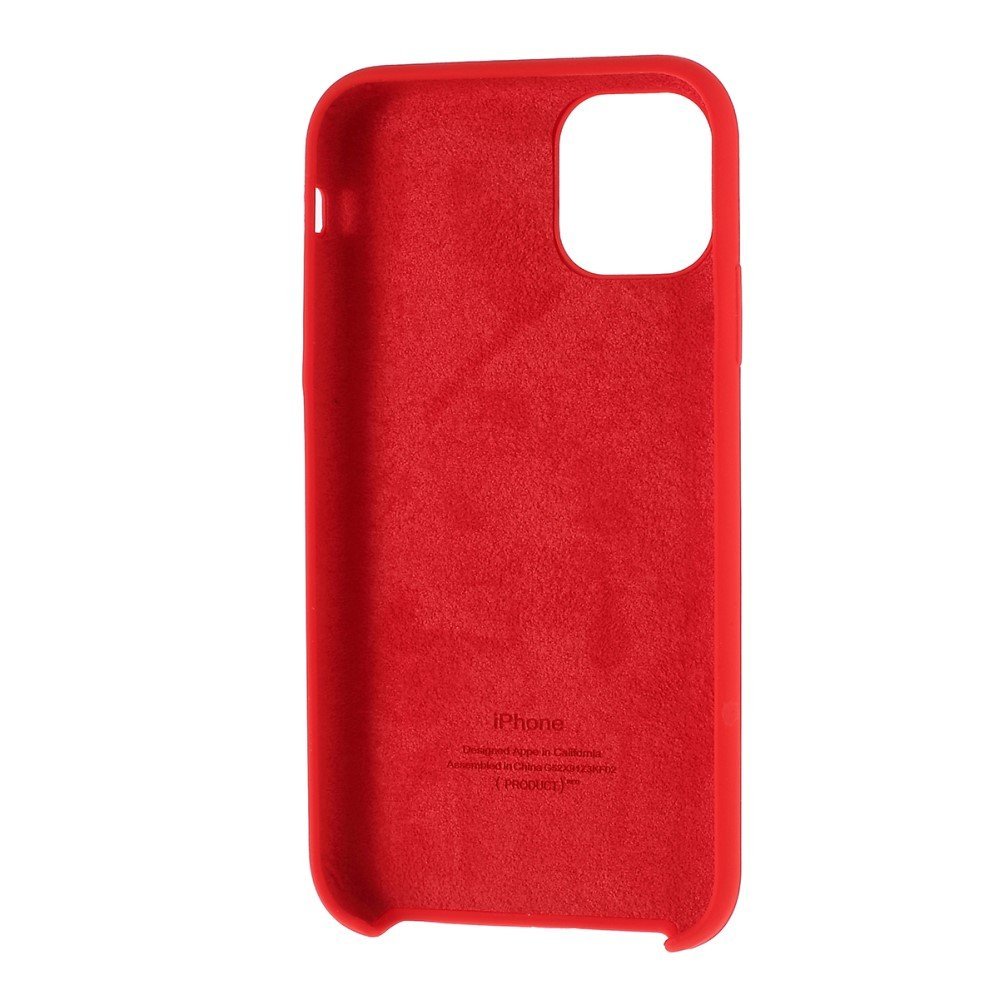 Coque silicone pour iPhone 11 Pro 5,8 pouces (2019) - Rouge – Image 3