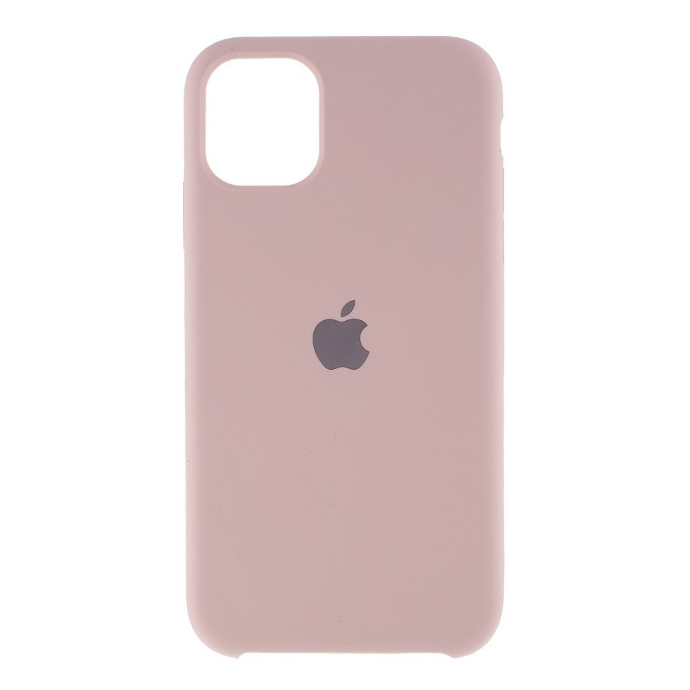 Silky Soft Solid Silicone Phone Cover for iPhone 11 Pro Max 6.5 inch (2019) - Pink