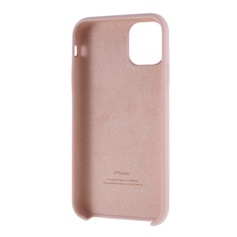 Silky Soft Solid Silicone Phone Cover for iPhone 11 Pro Max 6.5 inch (2019) - Pink – Image 3