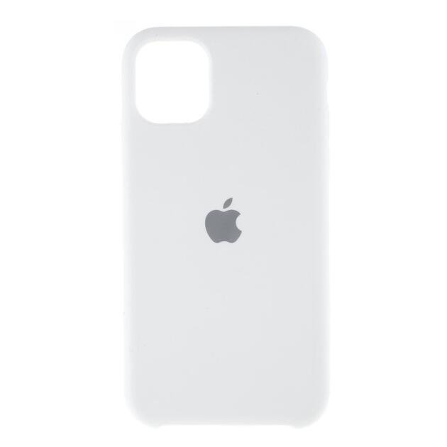 Coque silicone pour iPhone 11 Pro Max 6,5 pouces (2019) - Blanc