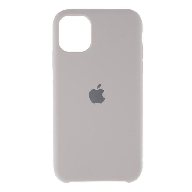 Coque silicone pour iPhone 11 Pro Max 6,5 pouces (2019) - Gris