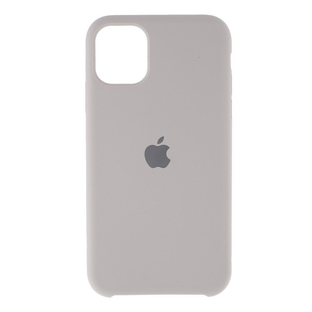 Silky Soft Solid Silicone Phone Cover for iPhone 11 Pro Max 6.5 inch (2019) - Grey
