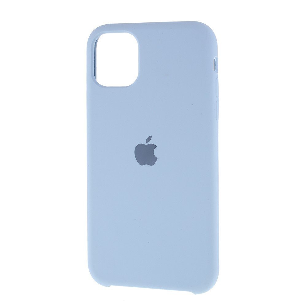 Silky Soft Solid Silicone Phone Cover for iPhone 11 Pro Max 6.5 inch (2019) - Sky Blue – Image 2