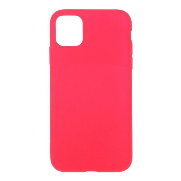Coque TPU double face pour iPhone 11 Pro Max 6,5 pouces - Rouge