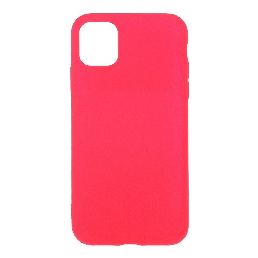 Double-sided Matte TPU Case Cover for iPhone 11 Pro Max 6.5 inch - Red