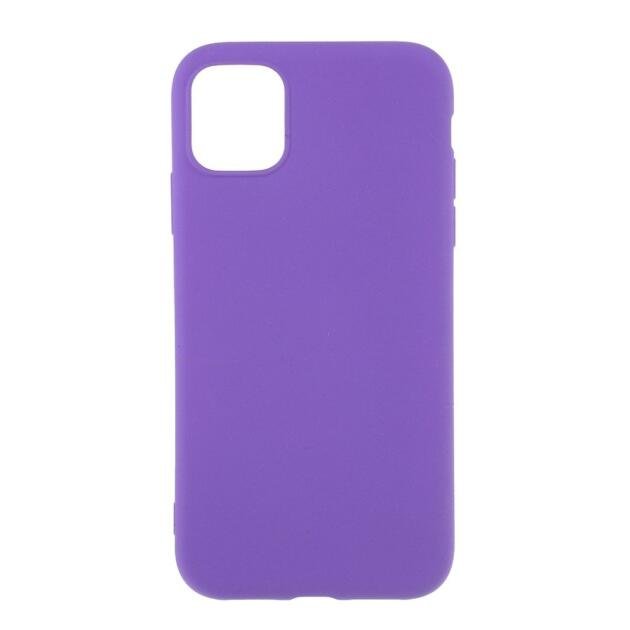 Coque TPU double face pour iPhone 11 Pro Max 6,5 pouces - Violet