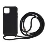 Coque TPU avec dragonne pour iPhone 11 Pro 5,8 pouces - Noir