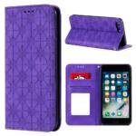 Étui avec carte pour iPhone 7 Plus/8 Plus 5,5 pouces - Violet